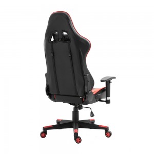 Ergonomiczny fotel gamingowy z luksusowej, obrotowej, wyścigowej skóry PU, komputer PC, ergonomiczny fotel do gier