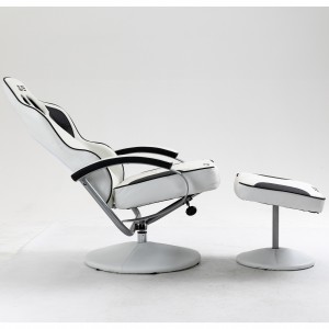 Moderner Liegestuhl mit osmanischen, ergonomischen, drehbaren PU-Leder-Gaming-Stühlen mit hoher Rückenlehne