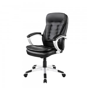 Swivel Executive China Cheap Plastic Leather Computer Luxury National Boss Arm Office Chair