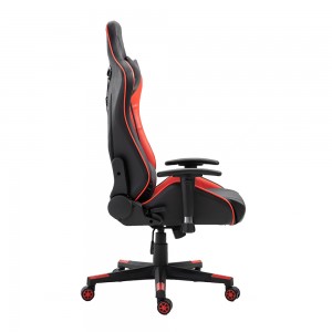 Moderner, schwenkbarer, verstellbarer PC-Gamer Racing Ergonomischer Büro-Gaming-Stuhl aus Leder