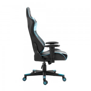 Setulo sa Sejoale-joale sa Swivel Adjustable Height Racing Ergonomic Leather Gaming Chair