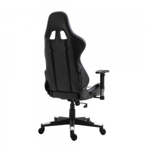 Moderna sedia da gioco reclinabile in pelle ergonomica da corsa regolabile girevole