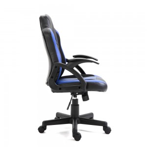 စျေးပေါသော High Back Adjustable Fabirc Pu Leather Office Chair Gamer Armrest Racing Gaming Chair