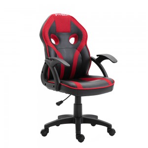Дешеве ергономічне зручне ергономічне крісло для комп’ютерних ігор з високою спинкою, що обертається