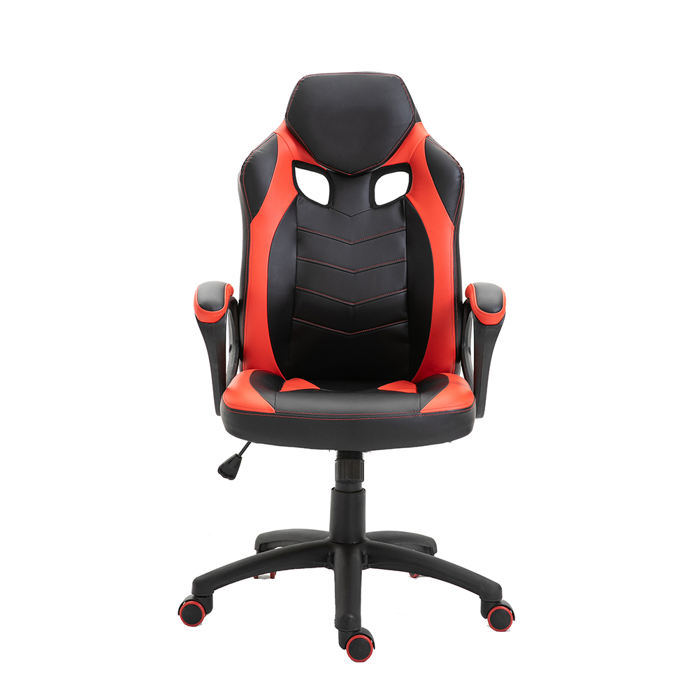 Esquena alta barata Venda a l'engròs Cadira d'oficina per a jocs d'ordinador Jugador de PC Carrera Cadira ergonòmica de cuir per a jocs Imatge destacada