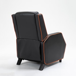 Ergonomic PU Letlalo Reclining Single Gaming Sofa Chair Gamer with Legrest