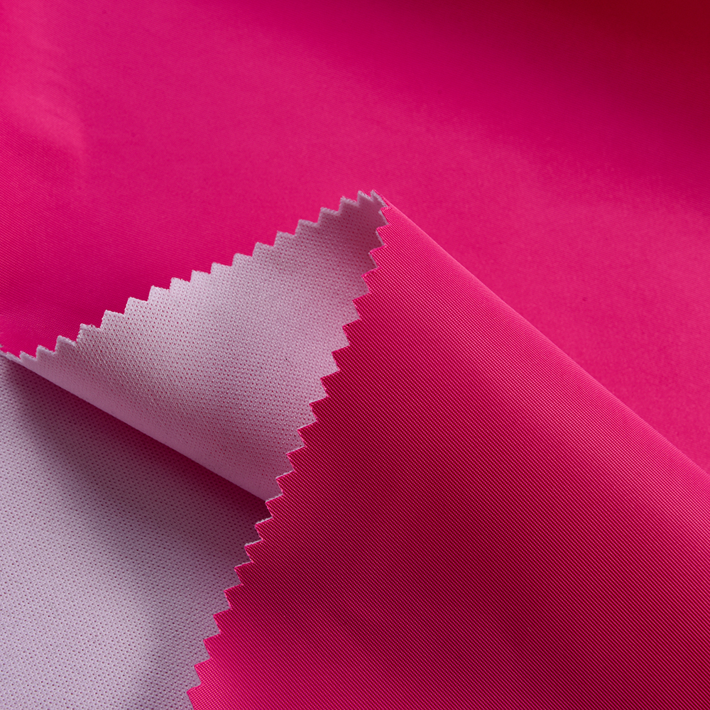 Fabrikstillverkare 100 polyester 290t kypert PU-belagd Oxford-tyg med stickat laminerat för väskor Utvald bild
