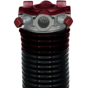 234 in. terata x2 in. D x Any Length Torsion Springs in Red Wound Pair for Commercial Garage Door