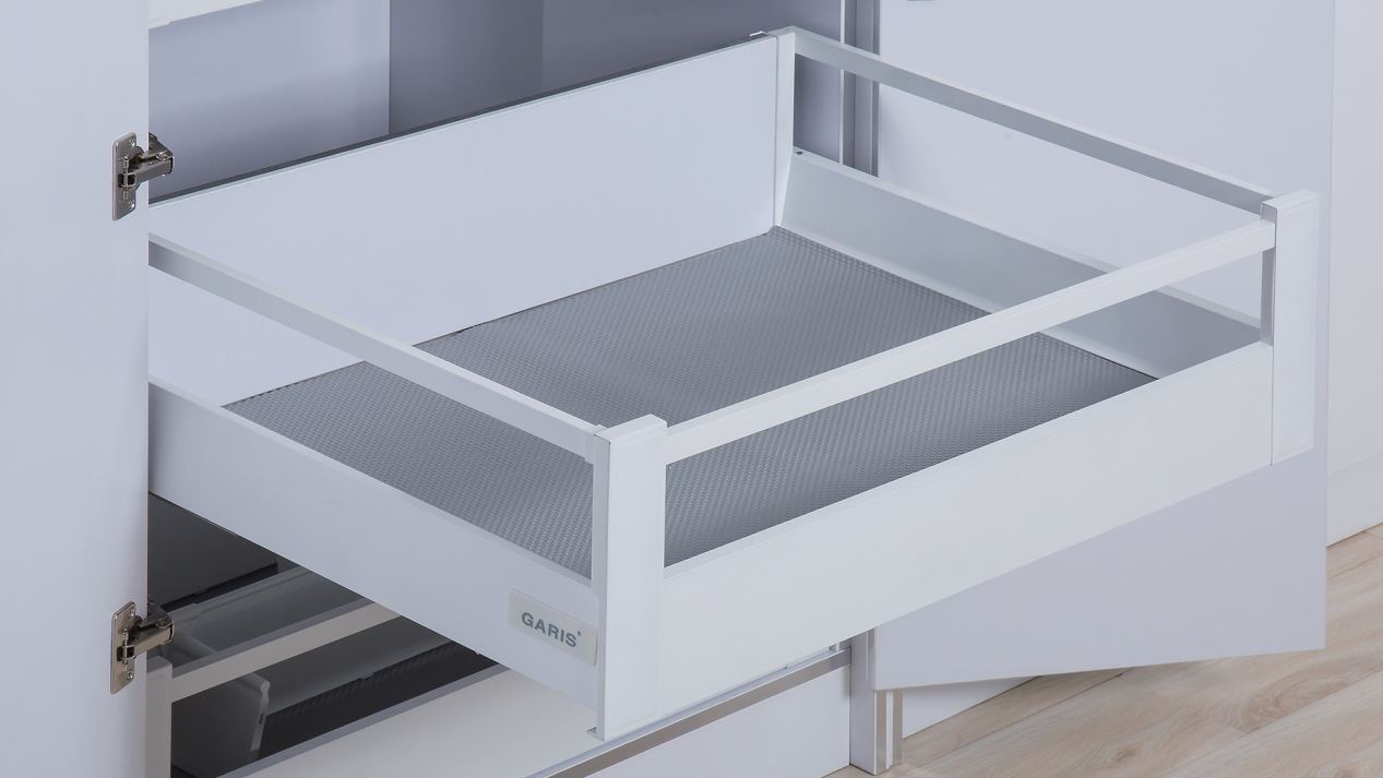 arIN box Drawer Slide – тандемная коробка с регулируемой комбинацией и квадратным стержнем