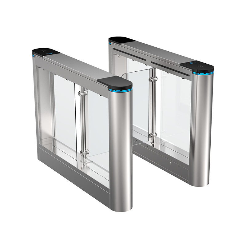 China Supplier Access Control System Swing Barrier Turnstile Gedhi neLarge Wide Passage Acrylic Wing Arm yeChikoro