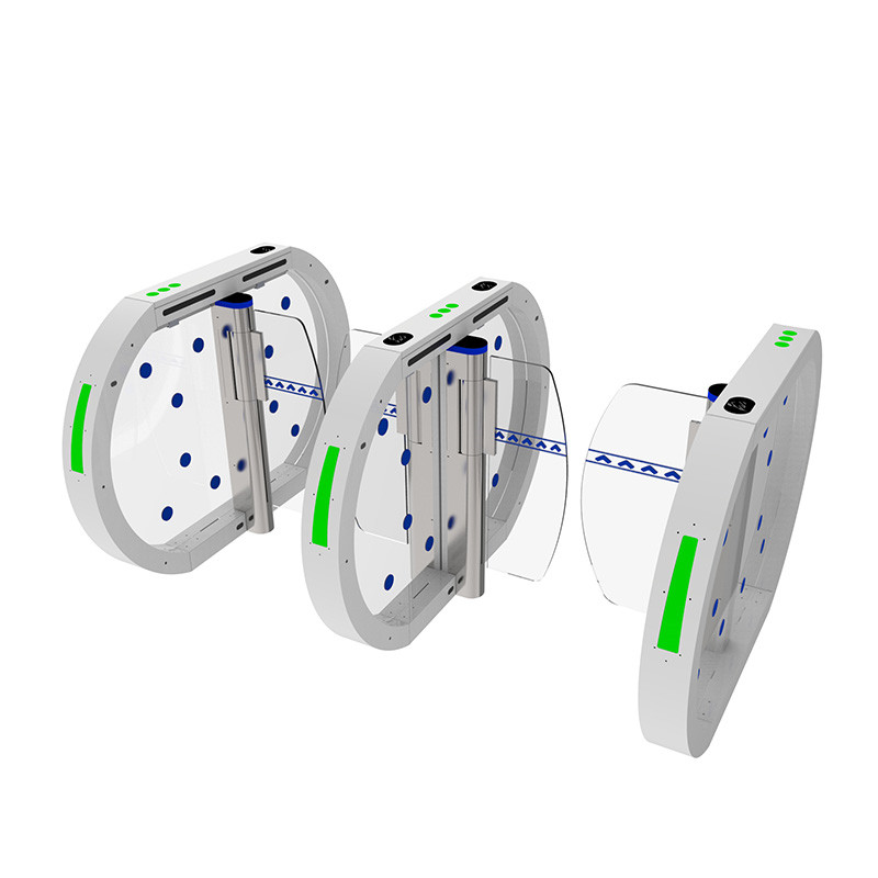 Electronic Speed ​​Swing Gate ជាមួយ RFID Access Control សម្រាប់អគារពាណិជ្ជកម្ម