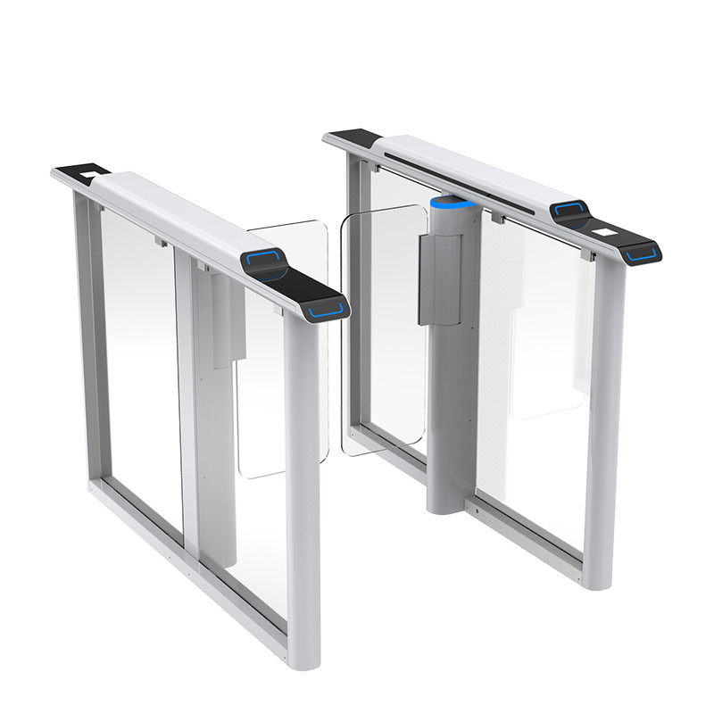 High Integrated Automatic Swing Barrier Gate Integrated sareng RFID Card Face Recognition pikeun Kantor