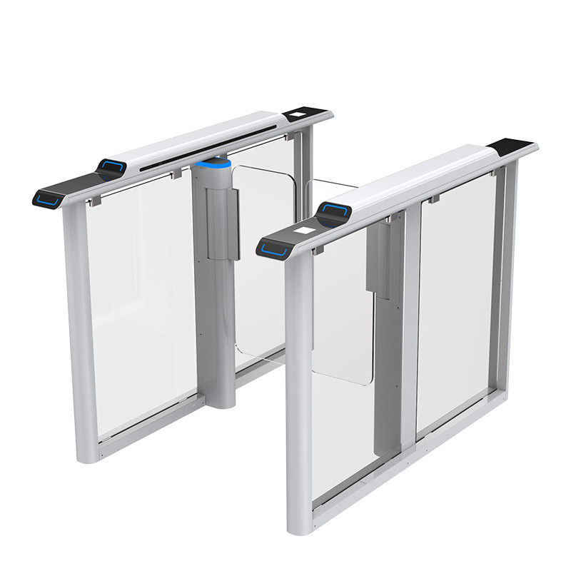 High Integrated Automatic Swing Barrier Gate Integrated sareng RFID Card Face Recognition pikeun Kantor