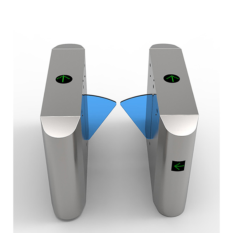 ઇન્ડોર અને આઉટડોર સ્ટેનલેસ સ્ટીલ એન્ટિ-ટેલગેટ RFID વર્ટિકલ ટર્નસ્ટાઇલ બેરિયર સ્વિંગ ગેટ