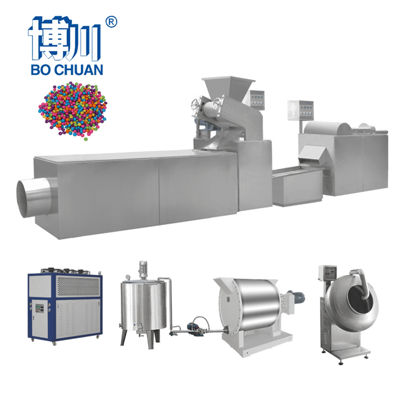 उत्पादन कारखाना चॉकलेट बीन फॉर्मिंग मशीन उपकरणे उत्पादन लाइन वैशिष्ट्यीकृत प्रतिमा