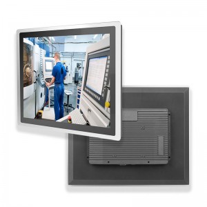 10.1 inch Industrial Monitor Tactus screen cum IP65 Aqua Probatur Embedded Monitor