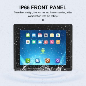 IP65 Açık Çerçeve 10 İnç 17,3″ Android Endüstriyel Dokunmatik Panel Bilgisayar
