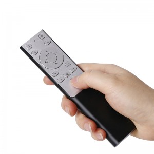 Bagong Aluminum case BLE voice remote control na may IR learning function na custom ir remote control para sa high-end na audio