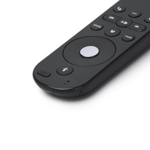 स्मार्ट टीवी नियंत्रण कस्टम टीवी बॉक्स रिमोट कंट्रोल 16 बटन ble आवाज नियंत्रण रिमोट प्रोजेक्टर और ऑडियो के लिए oem रिमोट कंट्रोल