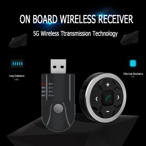 Bluetooth Multimedia Button for Car Wireless Controller Bluetooth Receiver with calling function