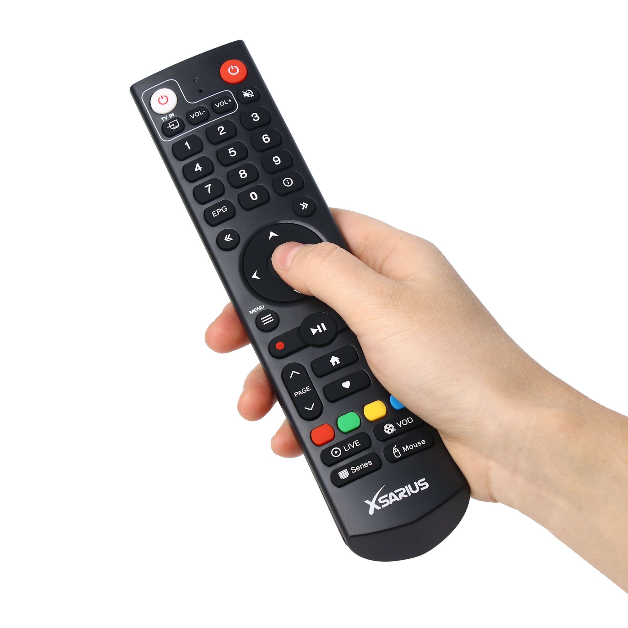 Smart tv ir remote control අභිරුචිකරණය කළ රූපවාහිනී පෙට්ටිය ස්මාර්ට් ටීවී 44 බොත්තම සඳහා හඬ දුරස්ථ පාලකය හෝ යතුරු 48 ble හඬ දුරස්ථ පාලකය විශේෂාංගිත රූපය