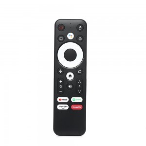 ក្រុមហ៊ុនផលិតឧបករណ៍បញ្ជាពីចម្ងាយ ble voice ថោកបំផុត 22 key android tv box remote control bluetooth remote control factory