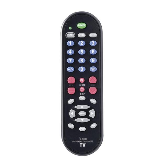 Maitiro ekushandisa universal remote control yeTV?