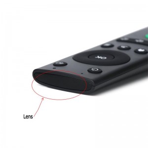 Black smart q5 air mouse voice control remote ble 5.1/5.2 Hotel infrared direct tv remotes නිෂ්පාදකයා