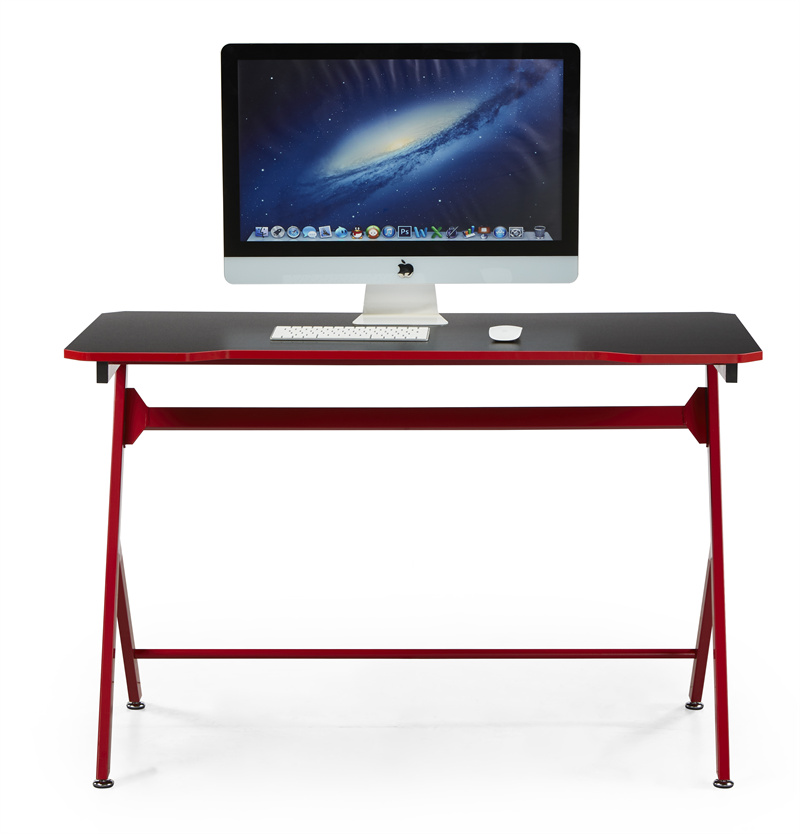 میز بازی کامپیوتری 40 اینچی به سبک E-Sport با سطح فیبر کربن تصویر ویژه