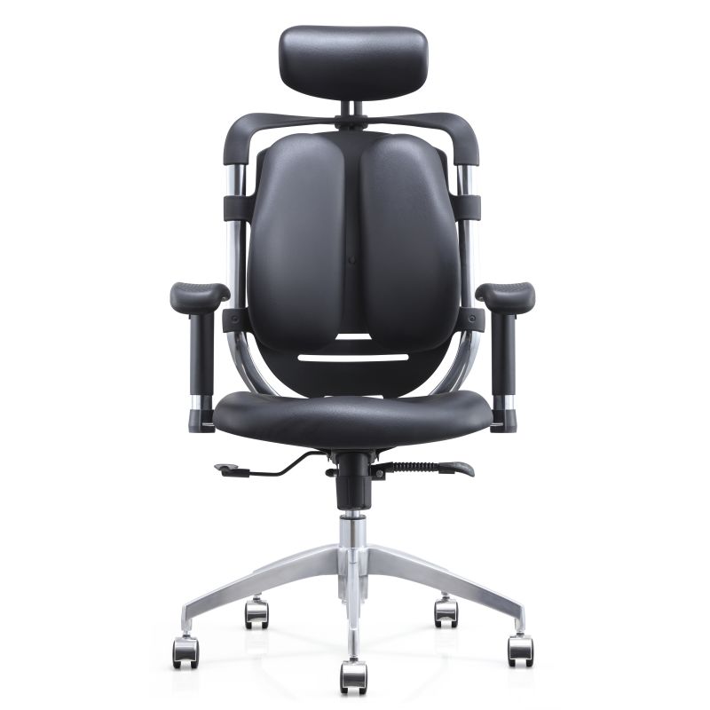 Bester ergonomischer Herman Miller-Stuhl mit doppelter Rückenlehne
