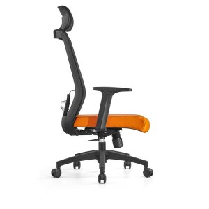 Modern hálós kényelmes irodai szék fejtámlával