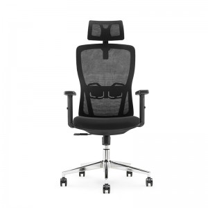 Нов Executive ергономски потпирачки канцелариски стол со потпирач за глава