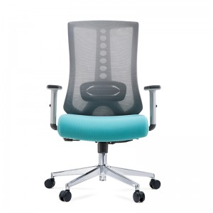 Pabrika Para sa Mesh Armrest Swivel Ergonomic Manager Executive Conference Office Chair