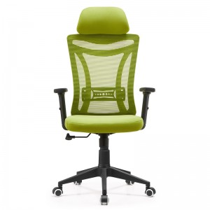 Cadeira de escritório giratória ergonômica confortável com ajuste