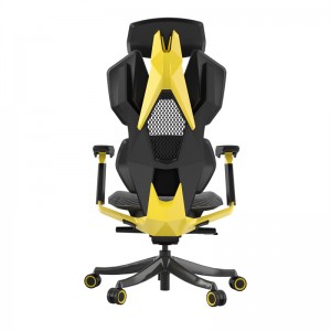 Nova cadeira de jogos de corrida ergonômica de luxo moderno com apoio para os pés