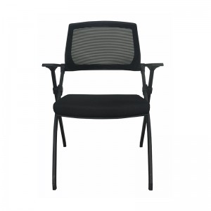 Προμήθεια OEM China Office Workstation Mesh Waiting Chair with black Bow Leg Chair Επισκέπτης Καρέκλα γραφείου συνεδρίων