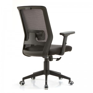 Mediados de silla cómoda ergonómica ejecutiva de descanso de la oficina con los brazos ajustables
