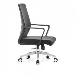 Professional China Mid Back High Density Foam Mesh Fabric Office Chair