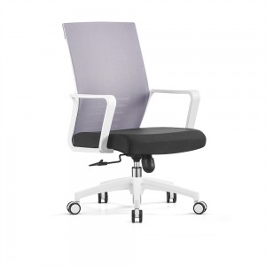 High definition China Mid Back Executive Modern Ergonomic Office Chair with Arms