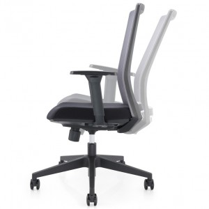 Mid Back Executive Ergonomic Best Mesh Office Chair Adjustable Arms