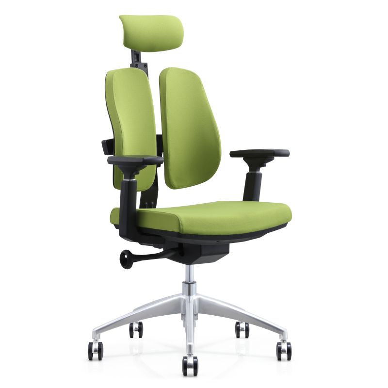 A mellor cadeira ergonómica moderna Cadeira de oficina con dobre respaldo Imaxe destacada
