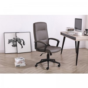 Lijepa moderna ekonomična kožna kancelarijska stolica sa točkovima