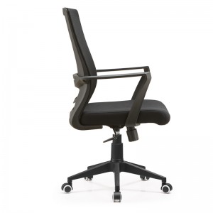 Mid Back Ergonomic Swivel Executive Office Chair with Wheels