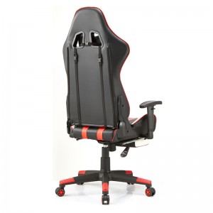 OEM/ODM ergonomska kožna gaming stolica s visokim naslonom podesivi Boss Executive crna s osloncem za noge