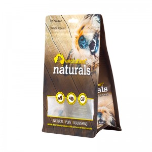Chinese wholesale Dog Treat Packaging Bags - Flat Bottom Stand Up Zipper Pet Food Storage Bag – OK Packaging