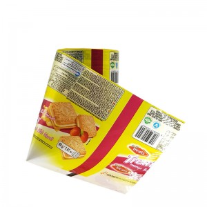 Ṣiṣu Film Roll Fun Food Packaging Roll iṣura