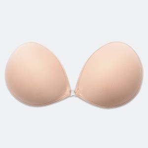 Front Open Comfortable Adhesive Backless Reusable Invisible Bra