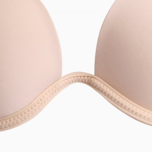 BREATHABLE INVISIBLE STRAPLESS BACKLESS LIFT UP W-UNDERWIRED ADHESIVE BRA