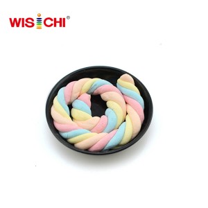 16g box packed twisted marshmallow