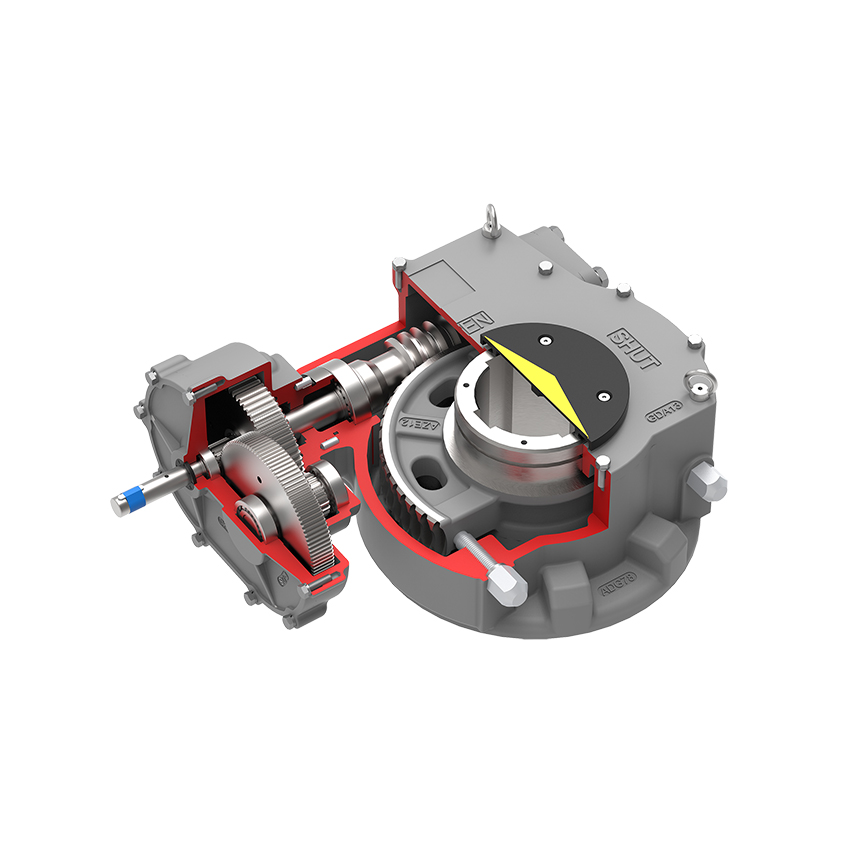 Precision Multi-Turn Spur Gearbox foar betroubere Power Transmission Featured Image